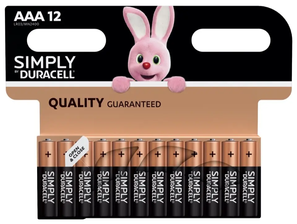 Duracell AAA Batteries [12 pack]