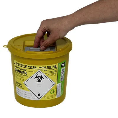 [T-SHARP158] Sharps Bin 2.5L eco yellow
