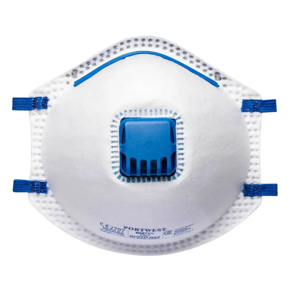 PW FFP2 Disp Valved Dust Mask (10 pack)