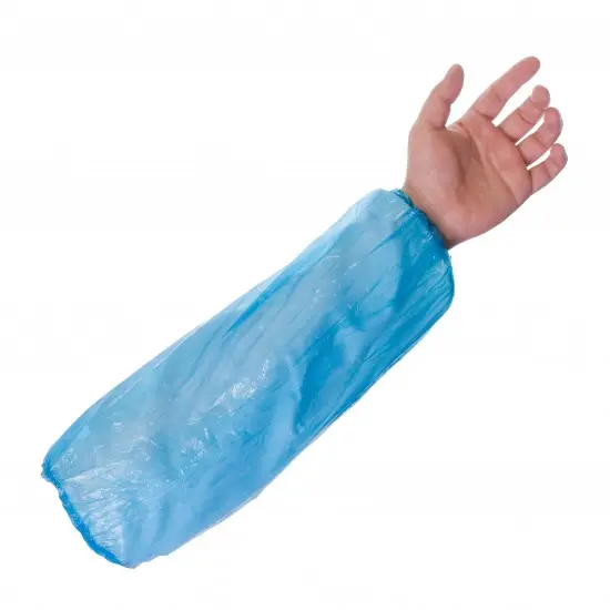 [W-DSBBE] Disposable Oversleeves 14" Blue Pack of 100 (50 PAIRS)