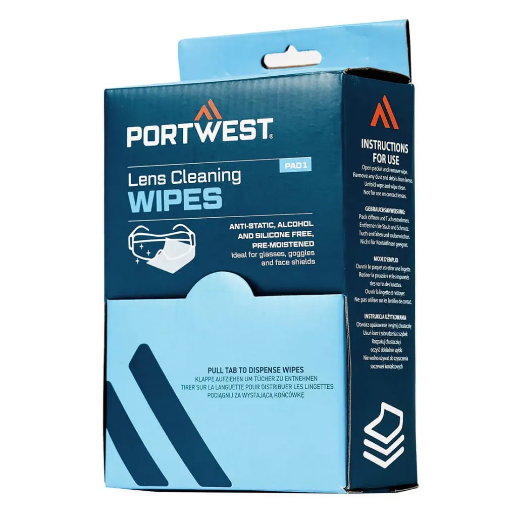 PA01 Lens Cleaning Wipes (100)