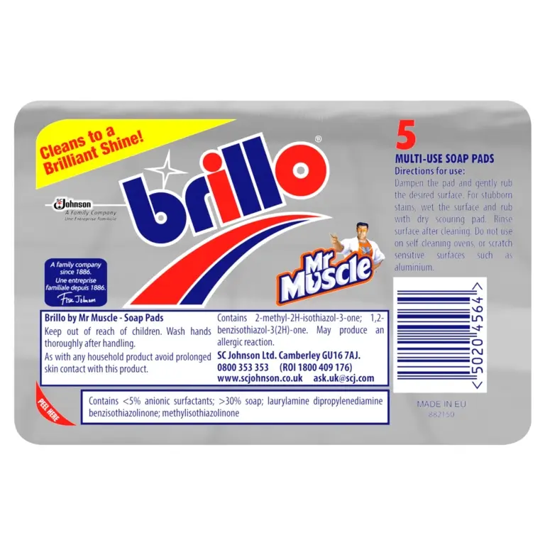 Brillo Multi Use Soap Pads (5 pack)