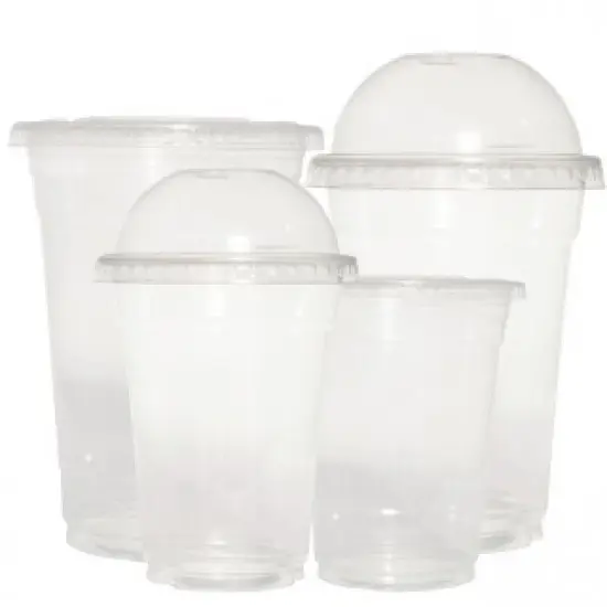 12oz PET Plastic Smoothie Cup (1000 per carton)
