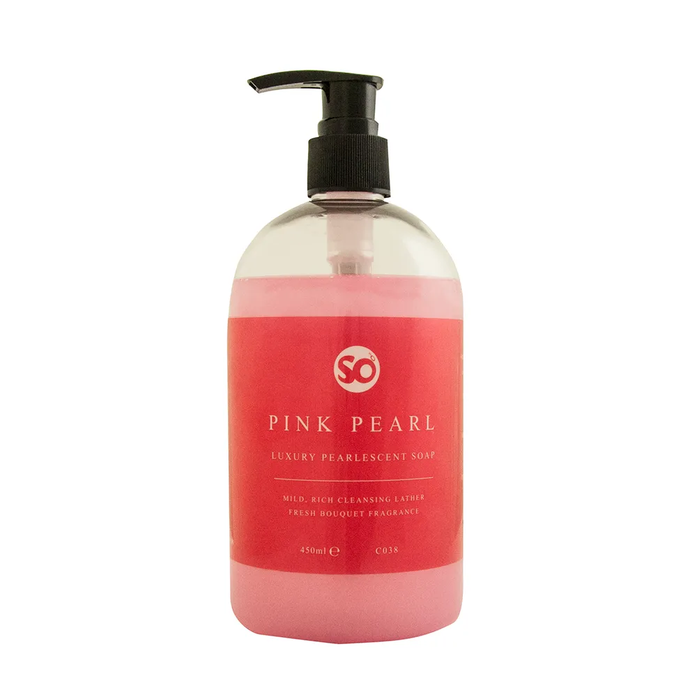 Pink Pearl Pump Bottle (450ml)