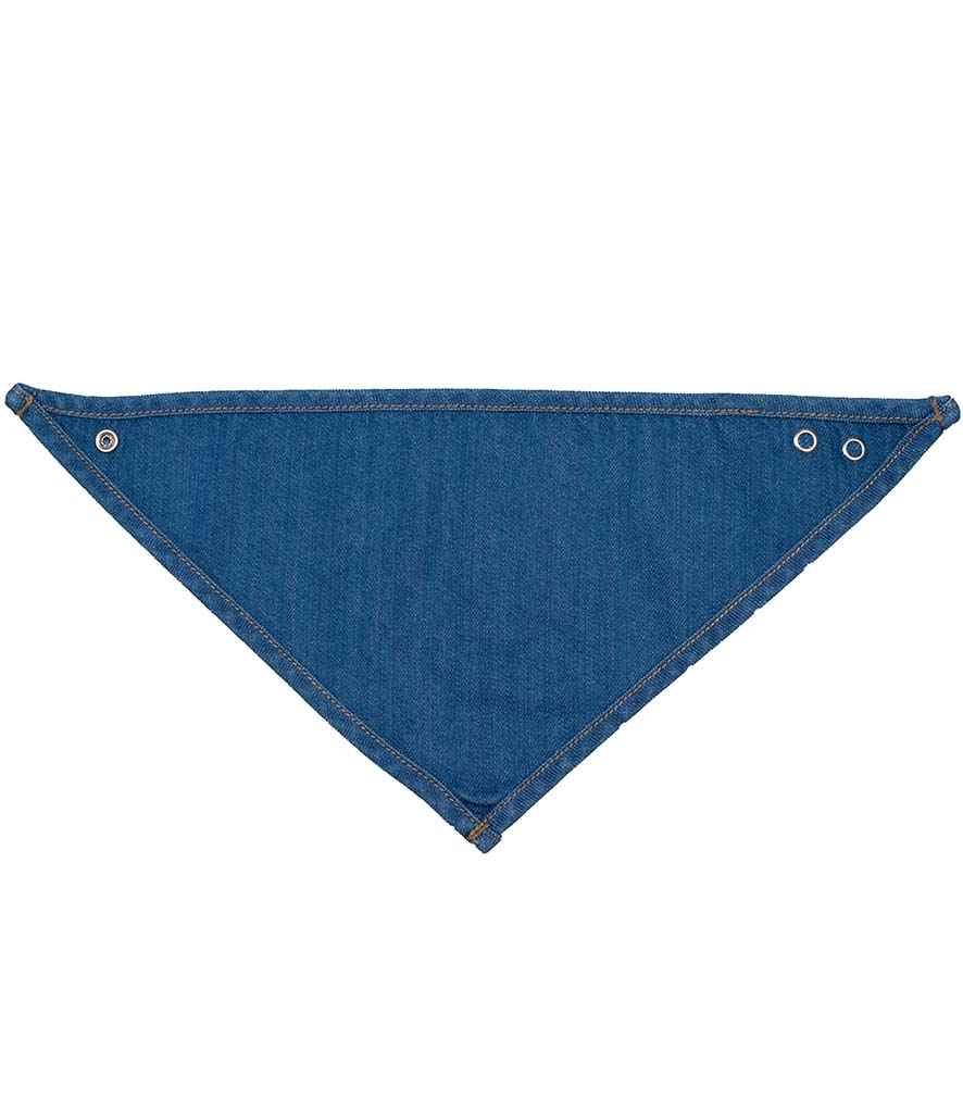 [BZ55 DNM ONE] BabyBugz Baby Rocks Denim Bandana Bib