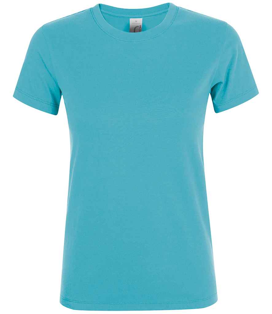 [01825 ATO S] SOL'S Ladies Regent T-Shirt (Atoll Blue, S)