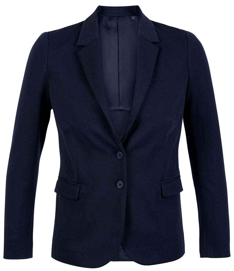 [03170 NGT 36] NEOBLU Ladies Marcel Piqué Blazer (Night Blue, 36)