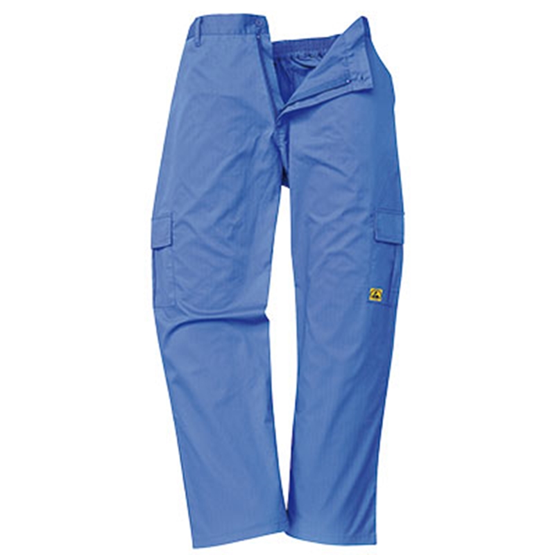 Portwest Anti-Static ESD Trouser (Hospital Blue, XS)