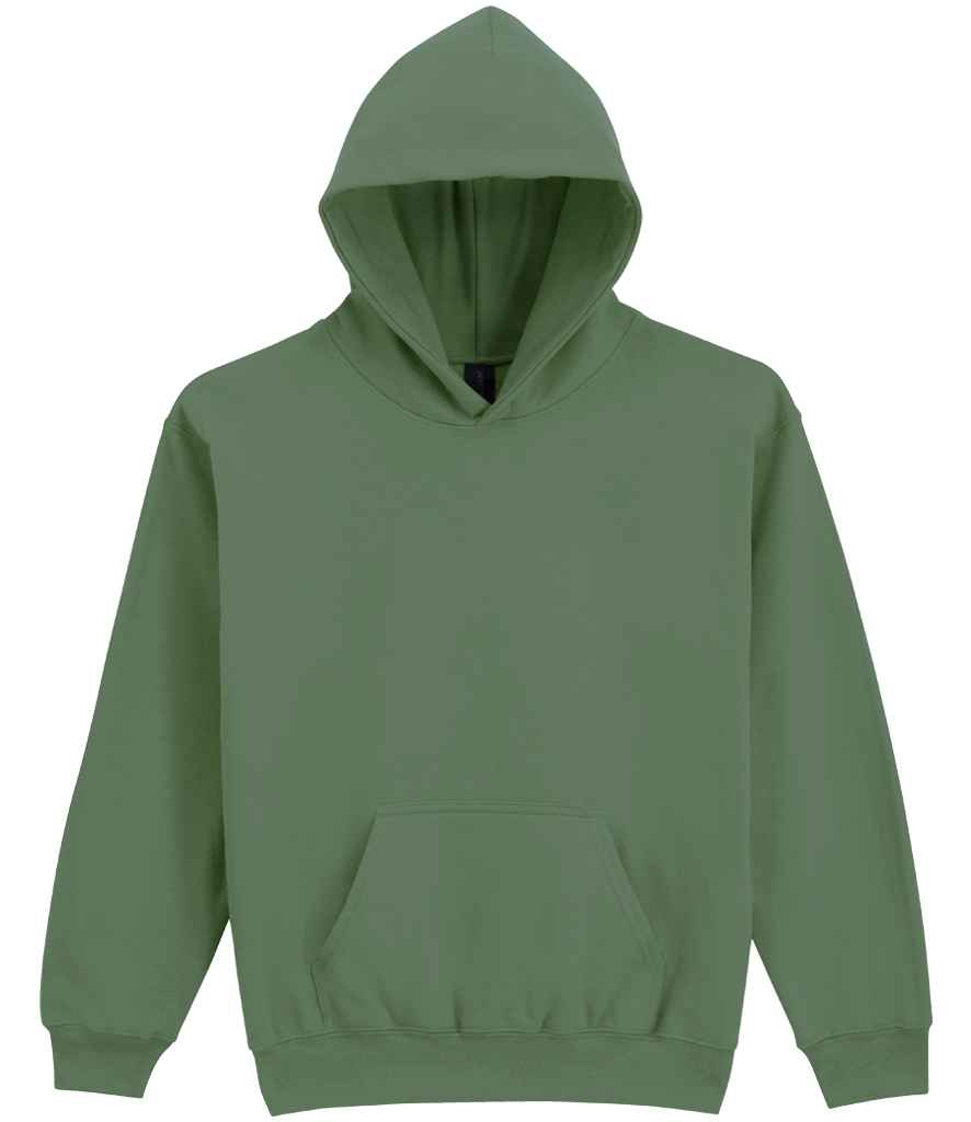 [GD68B MGR 3=XS] Gildan Kids SoftStyle® Midweight Hoodie (Military Green, 3=XS)