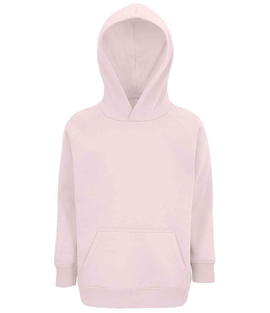 [03576 PPN 10yrs] SOL'S Kids Stellar Organic Hoodie (Pale Pink, 10yrs)