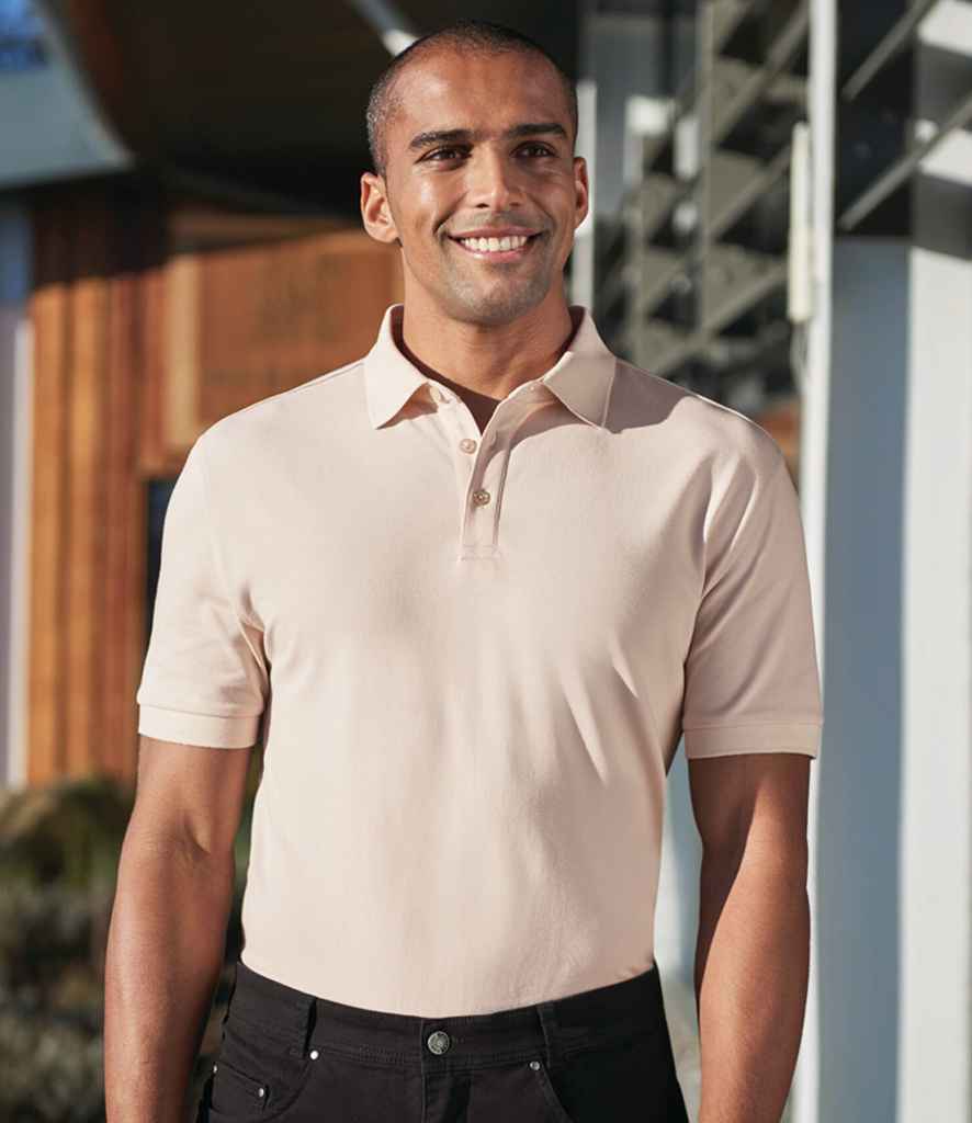 [BK613 BLK S] Brook Taverner Hampton Premium Cotton Polo Shirt (Black, S)