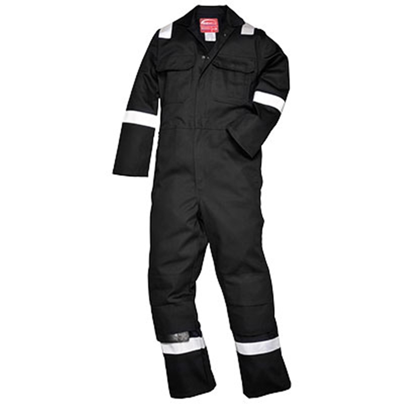 Portwest Bizweld Iona Coverall (Black, XS, Regular)