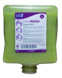 Deb Solopol® Lime Medium-Heavy Duty Hand Wash (4 x 2 Litre Cartridges)