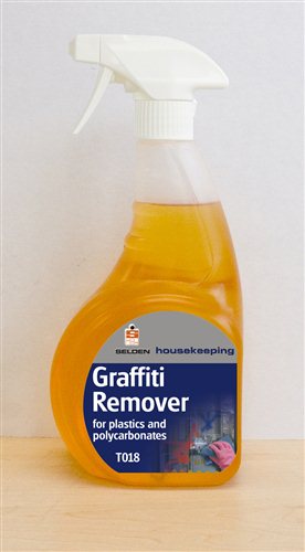Graffiti Remover for plastics and Polycarbonates 750ml