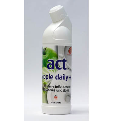 [C-JH0631SE] Act Apple Stainless Steel Toilet Cleaner 1 litre