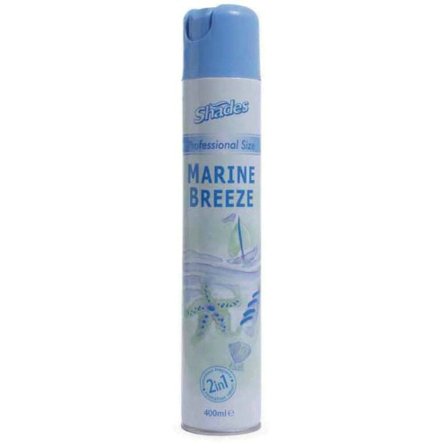 [C-JKSMBSE] Shades Marine Breeze Air Freshener 400ml Aerosol