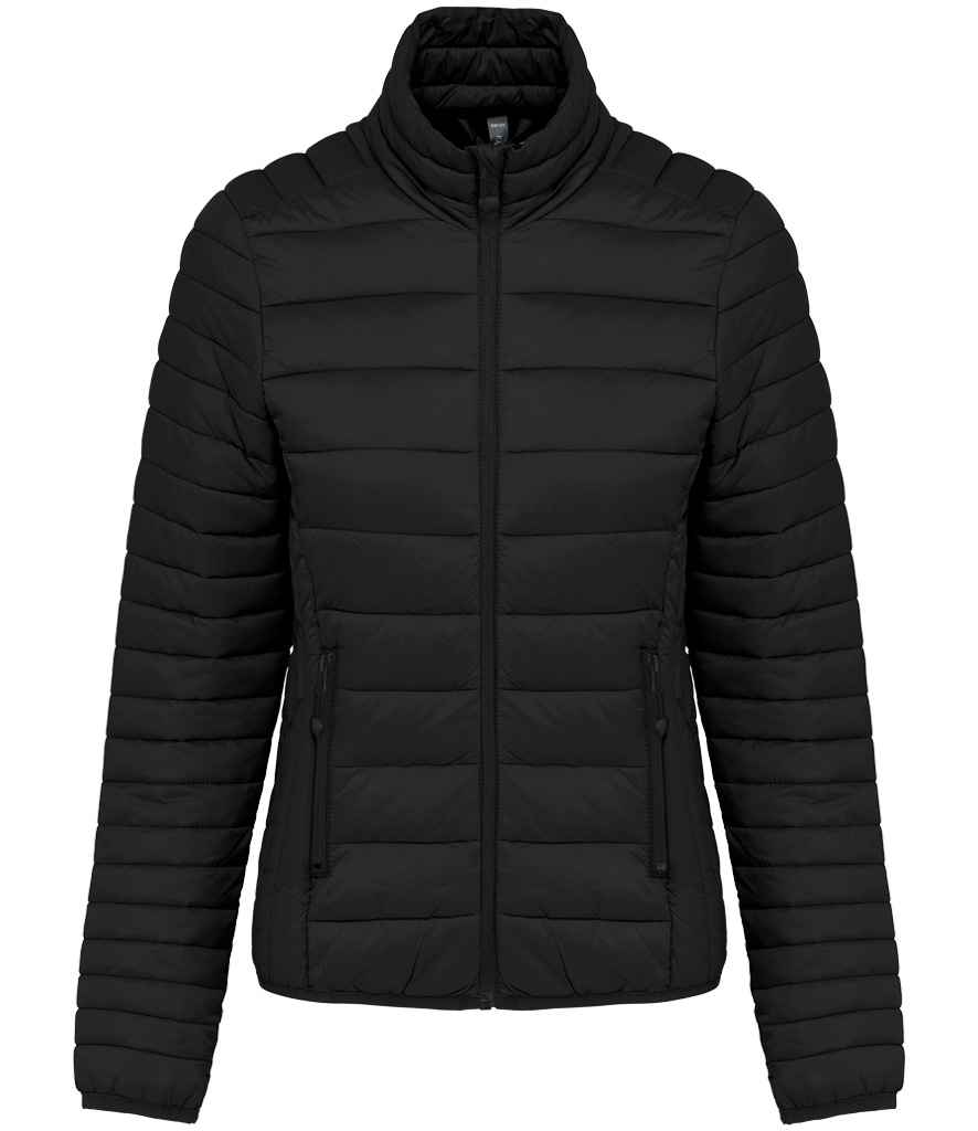 [KB6121 DKH XS] Kariban Ladies Lightweight Padded Jacket (Dark Khaki, XS)