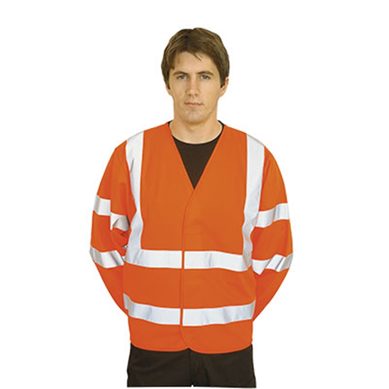 Portwest Hi-Vis Two Band & Brace Jacket (Yellow, S/M)
