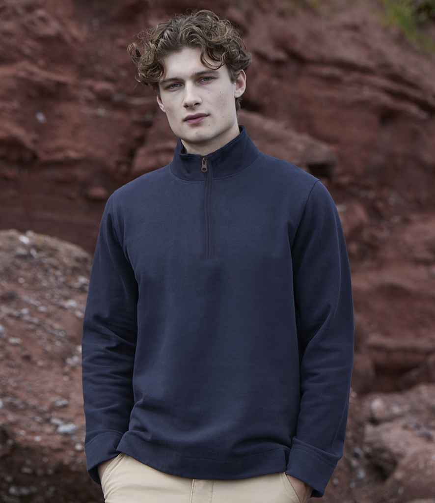 Front Row Premium Piqué 1/4 Zip Top